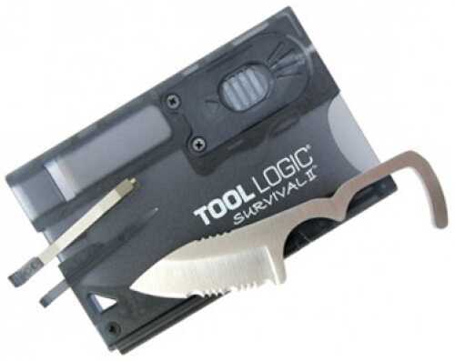 SOG Knives Tool Logic Survival Card With Lite Charcoal SVC2